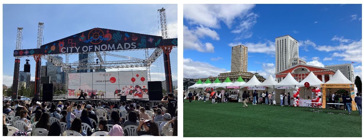ジャパンフェスティバルの様子
