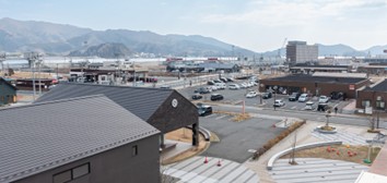  大船渡駅前