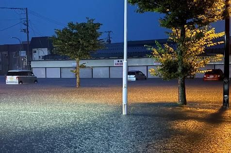青森県鰺ヶ沢町 被災時の様子